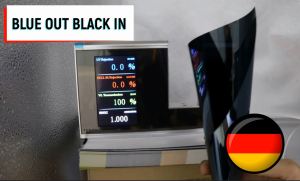 Bundle Deal Tinted Rumah (Tahan Panas) Outside Blue inside Black (3Ply)