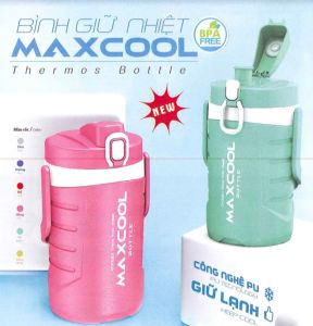 [HCM]BÌNH NƯỚC GIỮ NHIỆT MAXCOOL 1L NHỰA DUY TÂN