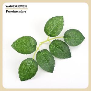 [COD] 10/30/50pcs Rose Leaves Artificial Greenery Rose Flower Leaves DIY Craft