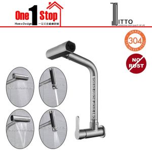 🔥ITTO🔥 SUS304 S/STEEL4 MODE KITCHEN SINK TAP
