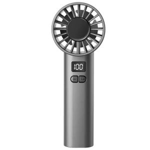 Cold air 100 handheld fan outdoor high-speed fan USB mini digital display portable turbine small wind