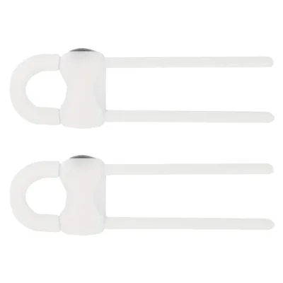 Cabinet Locks for Kids 2PC Sliding Cabinet Child Safety Baby Proofing Cupboard Latches for Closet Door Knobs Handles