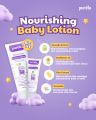 Purela Nourishing Baby Lotion 185ml – Melembapkan & Menutrisi Kulit Bayi dan Anak, Cepat Meresap & Lembut di Kulit Halal BPOM. 