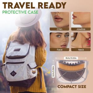 Lymphatic Eye And Neck Care Brush Lymphatic Contour Face Brush Lymphatic Drainage Massager For Face Chin Jawline Sculpting The Skin