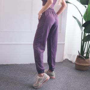 Watermelon Harem Yoga Pants with Adjustable String Women Loose Fit Quick-Drying Trousers Running Sports Yoga Outfit (Size S to XL) CK1207