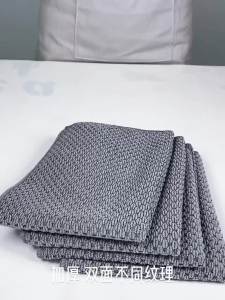 Dishwashing cloth non greasy thickened double-sided lazy kitchen cloth remove oil stains absorbent and non hair shedding scouring cloth