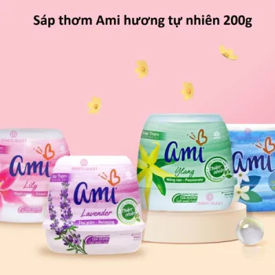 Sáp thơm đuổi muỗi Oasis 180g và Sáp Thơm Ô Tô Thơm Phòng Nhiều Mùi Loại Rẻ/ Ami hương tự nhiên 200g