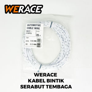 WERACE Kabel Bintik Serabut Tembaga Motor Mobil 20 METER x 05mm 085mm