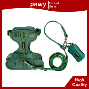 Yếm Dắt Chó Pawy - Flexiwear - Màu Xanh Lá - Dog Harness