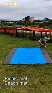 Outdoor Camping Beach Mat Picnic Mat Waterproof Outdoor Beach Blanket Portable & Polyester