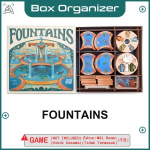 Fountains Board Game Box Organizer Insert