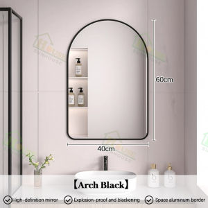 Bathroom Mirror Dressing Table Mirror Makeup Mirror Fitting Mirror Hanging Wall Mirror Small Mirror