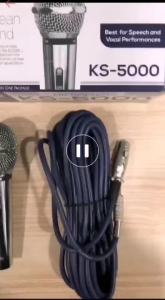 CA-5000 Heavy Duty Wired Microphone (10Meters)