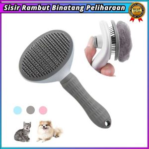 COD Cleanpets Sisir Rambut Binatang Peliharaan Hair Removal Grooming Comb - T10 / sisir bulu hewan peliharaan anjing kucing rambut rontok meluruskan desain elegan unik ringan terbaru bahan berkualitas terbaik kokoh awet terlaris sering di cari tren viral
