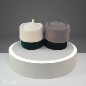 SPARAK Soft Ethnic Prayer Cap Cotton Felt Multicolored Ethnic Cap Fashion Wedding Traditional Hat Muslim Men
