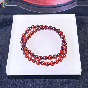 Collection Grade Red Amber Bracelet
