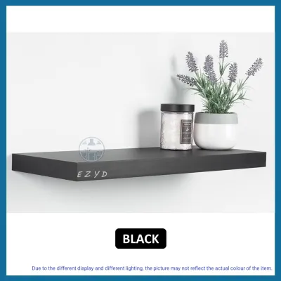 EZYD 80cm Floating Wall Shelf (3.8cm Thickness) Kitchen Living Room Bedroom Rak Hiasan Dinding Wall Shelve Lack Shelf Rack Wall Rack