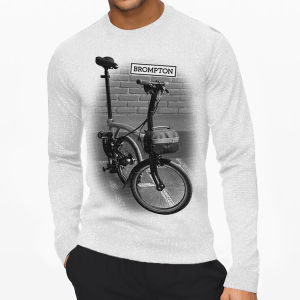 BROMPTON BATA | Kaos Lengan Panjang Pria & Wanita | Distro | Sablon | Murah | Produk Lokal | CIAO.ID