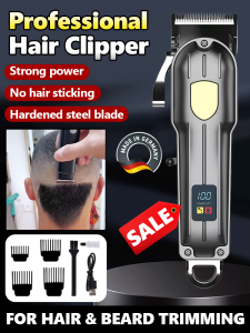 【Newly Upgraded】Home Hair Clipper And Shaver Electric Hair Clipper Electric Trimmer Engraving Tool For Pomade Heads Bald Head Cutting Tool Hair Salon Display Electric Clipper