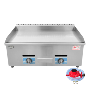 Gmax เตาทอดสเต็กแก๊ส 2 หัวเตา รุ่น ZL-718 สินค้ารับประกัน 1 ปี