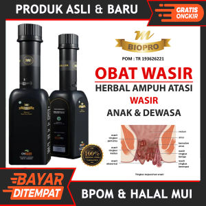 Obat Wasir Stadium 4 Paling Ampuh Wasir Ambeien Wasir Luar Dalam Wasir Berdarah Wasir Ambejoss Herbal Alami Tanpa Efek Samping - Madu dan Jamu MBIOPRO Asli Original 100% Multikhasiat Halal BPOM
