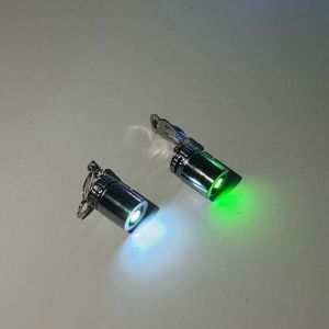 OUTOPEN Stress-free Pet LED Clip Light Lightweight Multi-color Lighting Dog Night Safety Light Tiny Flashlight for Pet Collar Strong Night-time Warning Cool Pet Flash Light Nighttime