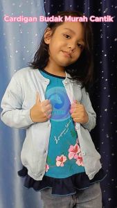 Cozy Kids Cardigan Sweater Knitted Cotton