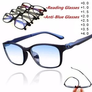 MUKANG Outdoor Driving Antifatigue Vision Care Blue Light Blocking Read Magnification Presbyopic Eyewear Anti-blue Light Reading Glasses Computer Eyeglasses Presbyopia Eyeglasses