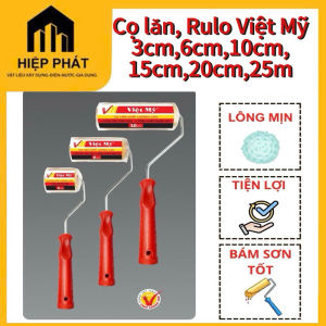 Cọ lăn sơn nước ( rulo) sơn dầu Việt Mỹ  (Lăn sơn chỉ 3cm  6cm 10cm Lăn sơn nuóc 11cm – 15cm – 21cm – 23cm)