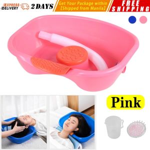 【48*35*12cm】Portable Shampoo Sink At Home Hairdressing Shampoo Bed Hairdresser Basin The Elderly Pregnant Woman Nursing Shampoo Tools Nursing-Shampoo-Sink