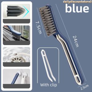 Dead End Deep Cleaner Multi-Purpose Window Gutter Scrubbing Tool Tile Dirt Fine Brush Home Cleaning Brush Long Handle