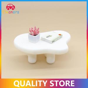 [Eleanor] 1 12 Dollhouse Simulation Mini Cloud Tea Table Model Dollhouse Living Room Furniture Decoration Micro Scene Construction Props