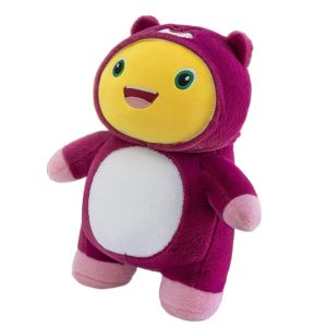 EAURA Strawberry Bear Milk Dragon Plush Toys Animal Hat Fluffy Milk Dragon Plush Doll Kawaii Cartoon Nailong Milk Dragon Stuffed Toy Children Gift