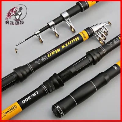 [Chất Lượng] Cần Câu Máy Huntman Cần Câu Cá Cần Câu Lancer Cao Cấp