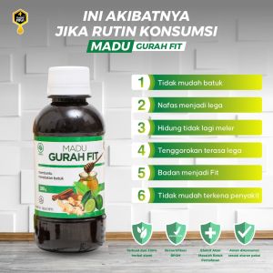 Madu Gurah Fit Asli Obat Batuk Berdahak Kering Dan Gatal - Madu Gurah Fit Asli Obat Gurah Terbukti Ampuh