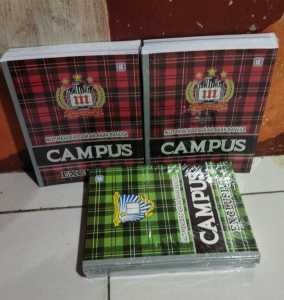 Buku Tulis Sekolah//Campus exclusive // Isi 38/ 58 Lembar/10 Buku / Campus exclusive