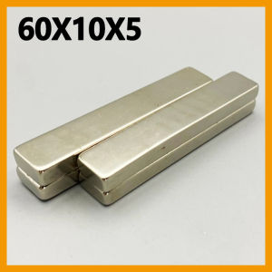 1/2/5/10/20pcs 60x10x5mm Magnet Square Block Shape for Refrigerator Fridge Craft Kitchen Whiteboard Office 60*10*5mm Accessory
