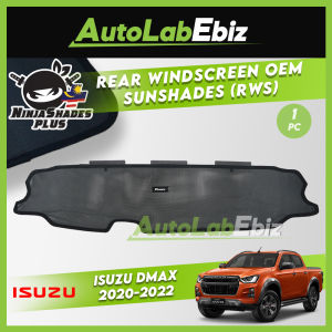 Isuzu DMax 2020-2022 NinjaShades Plus Rear Windscreen OEM Sunshades (RWS)