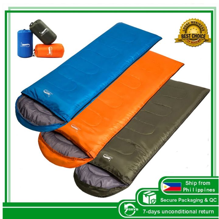 Outdoor Lightweight Sleeping Bag Season sleeping bags Backpacking camping  sleeping bag camping bed Lazada PH
