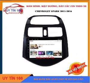 [Hỗ Trợ Lắp Đặt] Màn hình lắp sim OLEDPRO A3  cho xe CHEVROLET SPARK 2011-2015 với android 10.0 cấu hình khủng RAM 2G ROM 32G IPS chống chóitích hợp vô lăng điều khiển giọng nóixem bản đồ VIETMAP Màn hình xe spark SHOP UY TÍN 16