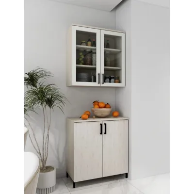 OKD ERLINE SERIES / kitchen set atas bawah 2 Pintu Olymsteel / Rak dapur besi 2 pintu / tanpa rakit