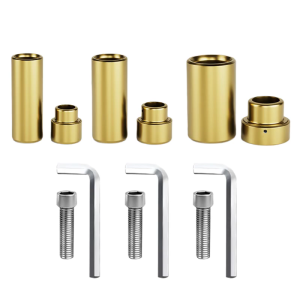 Set of 3 Practical Non Stick Mold Heads With Air Vent Accessory for Easy Pipe Welding and Wall Repair Home Renovations