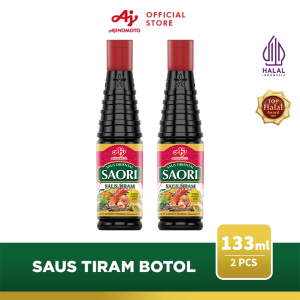 SAORI® Saus Oriental Tiram 133ML (2pcs) - Dengan Ekstra Tiram Asli Berkualitas - Rasa Gurih Manis Asin Yang Seimbang