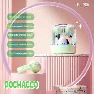 I know Cute Sanrio Character Bluetooth Earbuds with Charging Case - Adorable Design for Music Lovers