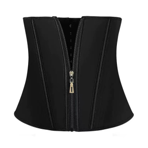 Women Corset Waist Trainer Belt Sport Body Shaper Adjustable Zippered and Hook For Workout Exercise And Body Shaping