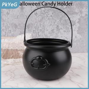 PkYeG Lớn phù thủy phù thủy Vạc trang trí Prop Halloween Irish bên bảng centerpieces kẹo chủ bảng Halloween trang trí