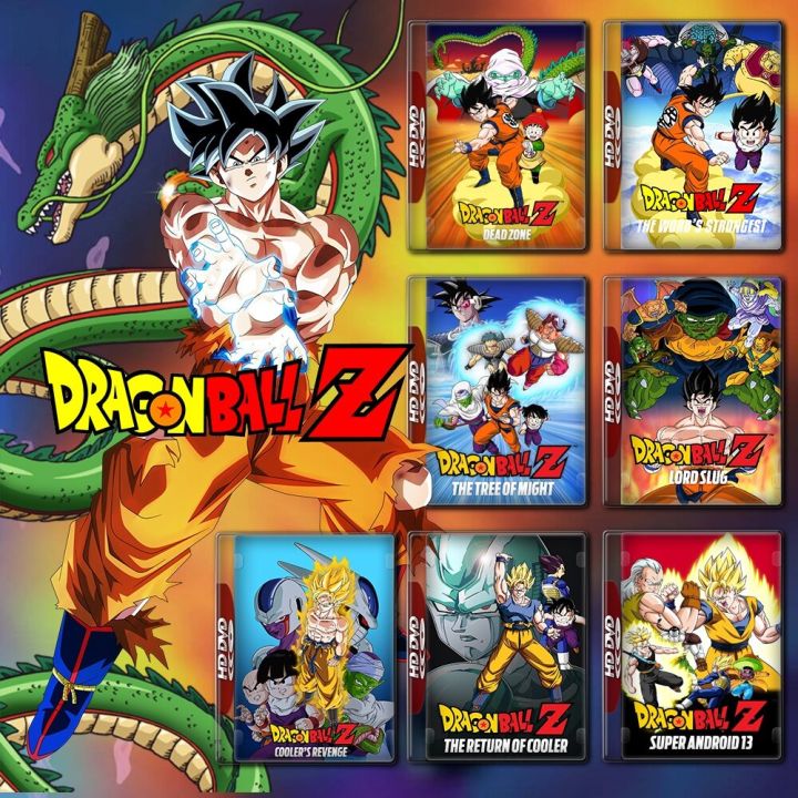 Dragon Ball Z The Movie Der Stärkste Auf Erden Dragon Ball Z The Movie ภาค 1-15 DVD พากย์ไทย | Lazada.co.th