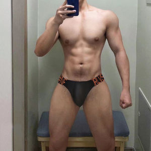 [CMENIN Official Store] ORLVS 3Pcs Cotton LOGO Breathable Underwear Men Jockstrap High Quality Briefs Mens Underpants Pouch OR6231