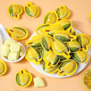 [ Mềm thơm ngon ] 100g Kẹo sầu riêng 3D món mới ăn vặt thơm ngon đã nghiền