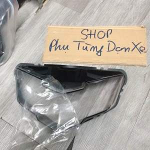 Mica choá đèn trước exciter 2019 loại dày có sơn sẵn ( phụ tùng dọn xe )